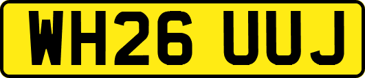 WH26UUJ