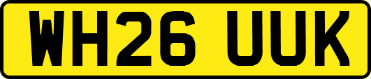 WH26UUK