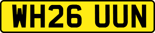 WH26UUN