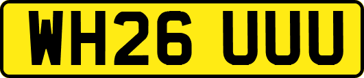 WH26UUU