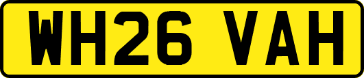 WH26VAH