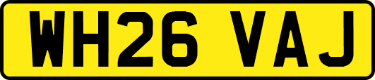 WH26VAJ