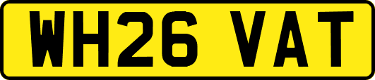 WH26VAT