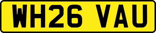 WH26VAU
