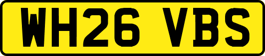 WH26VBS