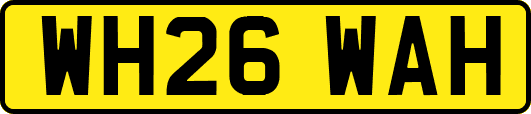 WH26WAH