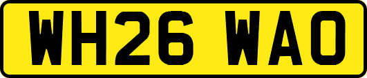 WH26WAO