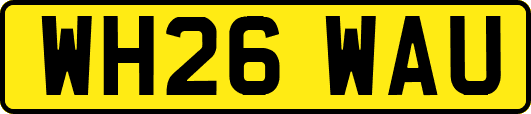 WH26WAU