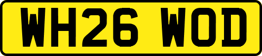 WH26WOD