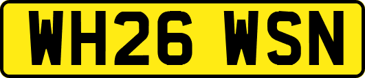WH26WSN
