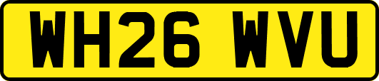 WH26WVU