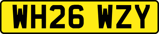 WH26WZY