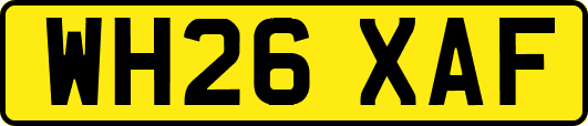 WH26XAF
