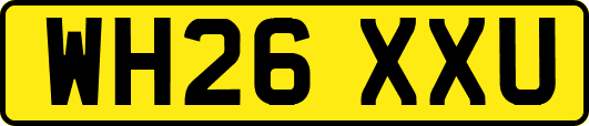 WH26XXU