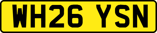 WH26YSN