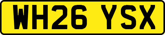 WH26YSX