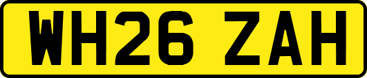 WH26ZAH