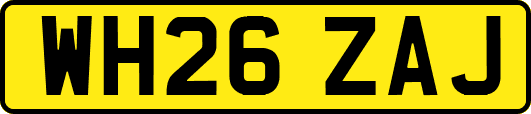 WH26ZAJ