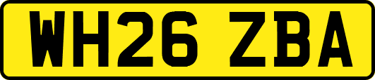 WH26ZBA