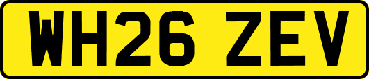 WH26ZEV
