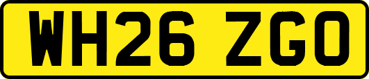 WH26ZGO