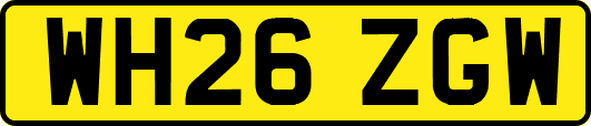 WH26ZGW