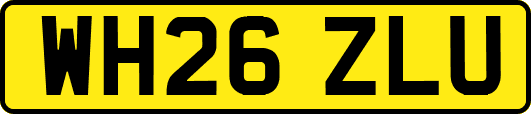 WH26ZLU