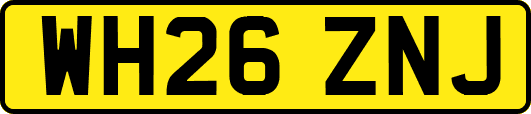 WH26ZNJ