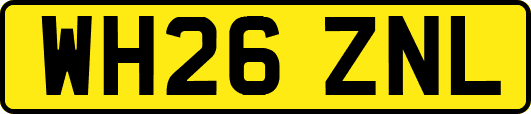 WH26ZNL