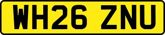 WH26ZNU