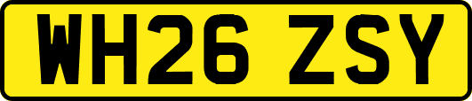 WH26ZSY