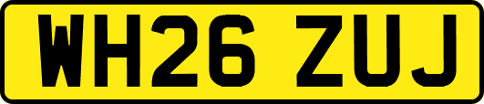 WH26ZUJ