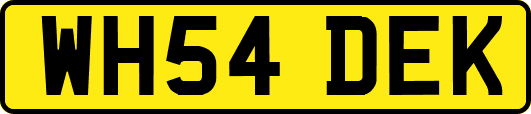 WH54DEK