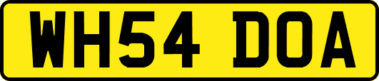 WH54DOA