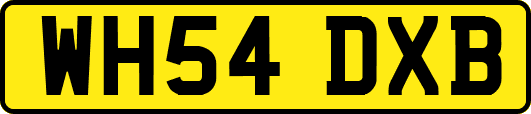 WH54DXB