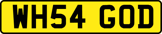 WH54GOD
