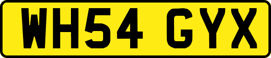 WH54GYX
