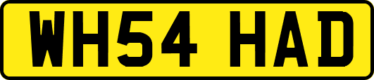 WH54HAD