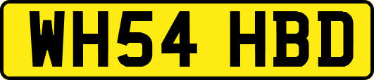 WH54HBD