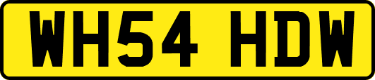 WH54HDW