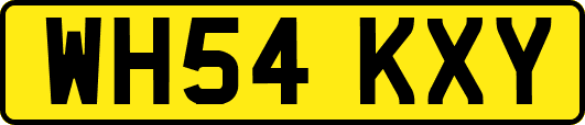 WH54KXY