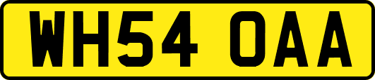 WH54OAA
