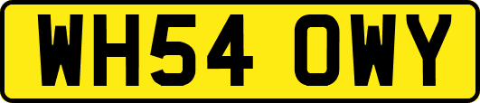 WH54OWY