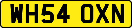 WH54OXN