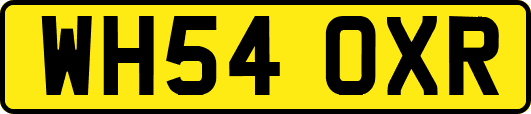 WH54OXR