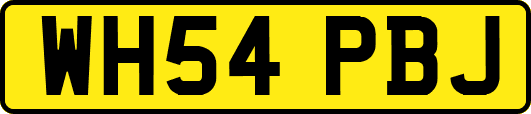 WH54PBJ