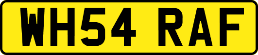 WH54RAF
