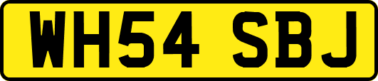 WH54SBJ