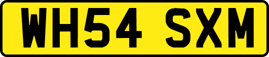 WH54SXM