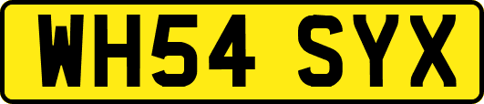 WH54SYX